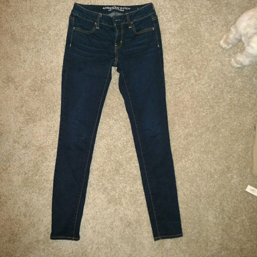 Dark wash jegging